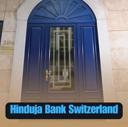 Hinduja Switzerland and Hinduja Swiss Banking Vision Leader