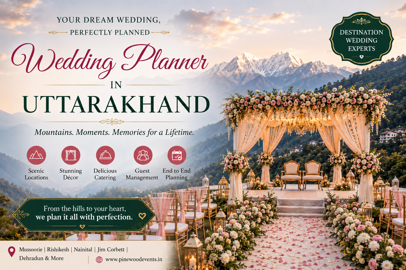 Best Wedding Planner in Uttarakhand: A Complete Guide to Planning Your Dream Destination Wedding – pinewoodevents8