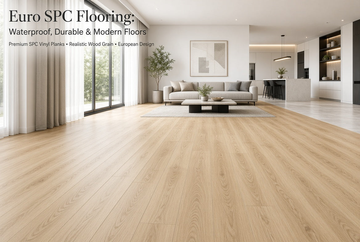 Euro SPC Flooring: Waterproof, Durable & Modern Floors
